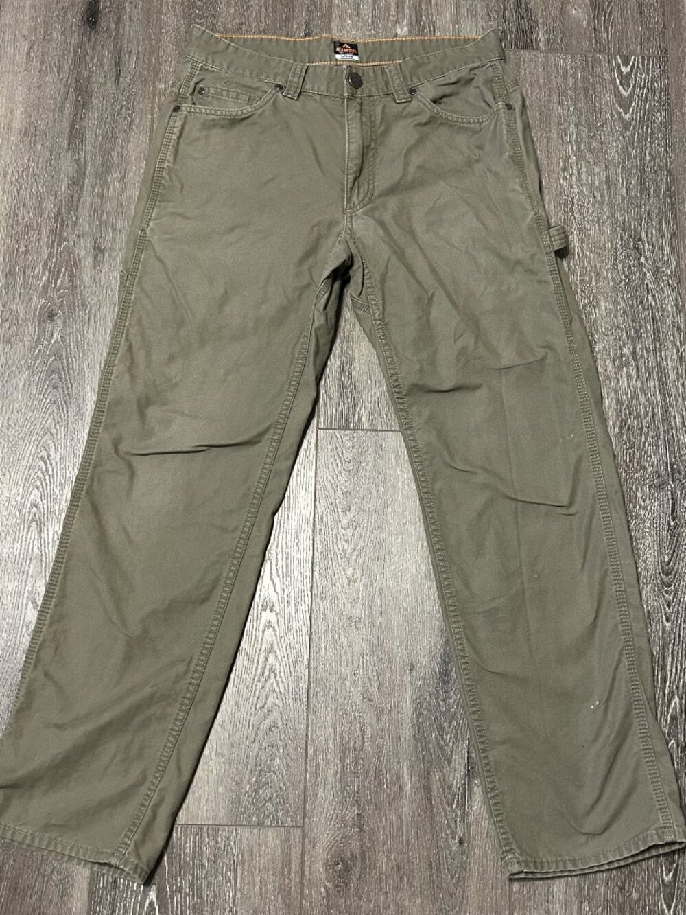 Ridgecut Tough Wear Cordura Work Pants 32x32 Toughshield Carpenter Ripstop Gray